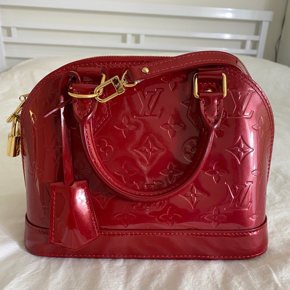 SOLD - Louis Vuitton Alma BB Monogram Vernis